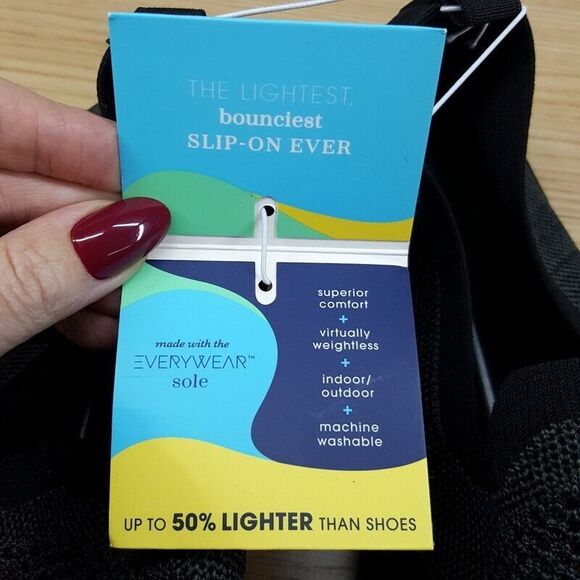 ZENZ ISOTONER Shoes Mens Sz 10 Gray Slip On Active Lightweight Casual Everywear - Picture 8 of 10